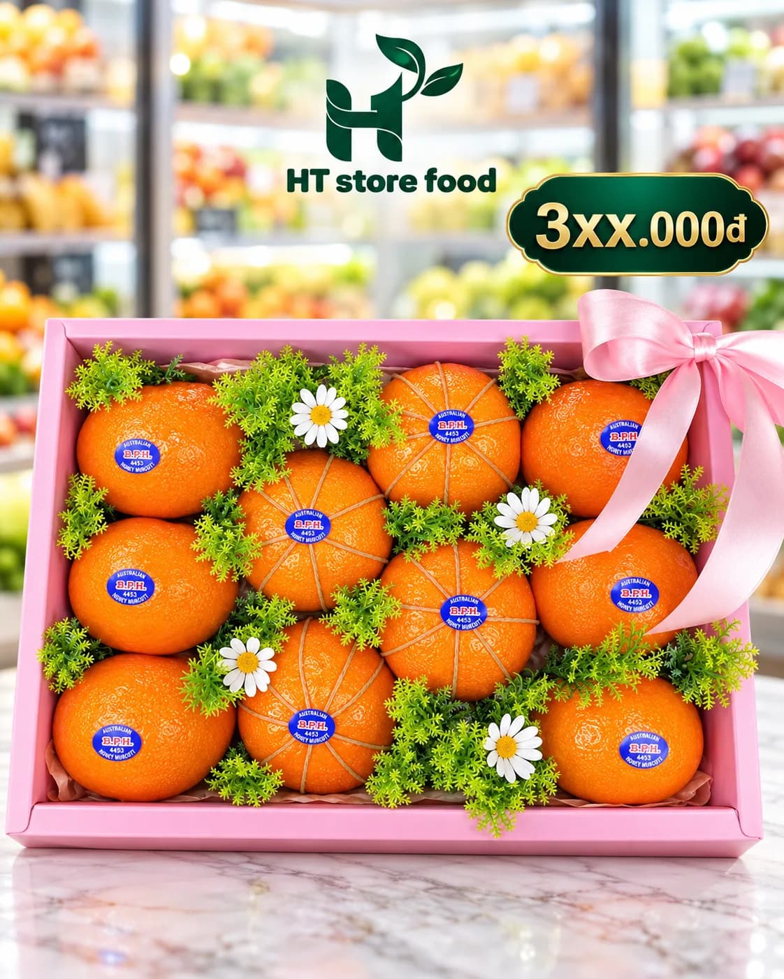 Hộp hồng chín trái cam